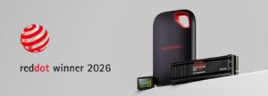 Společnost Sandisk získala ocenění Red Dot Design Award 2026 za spotřebitelské produkty určené pro moderní digitální život